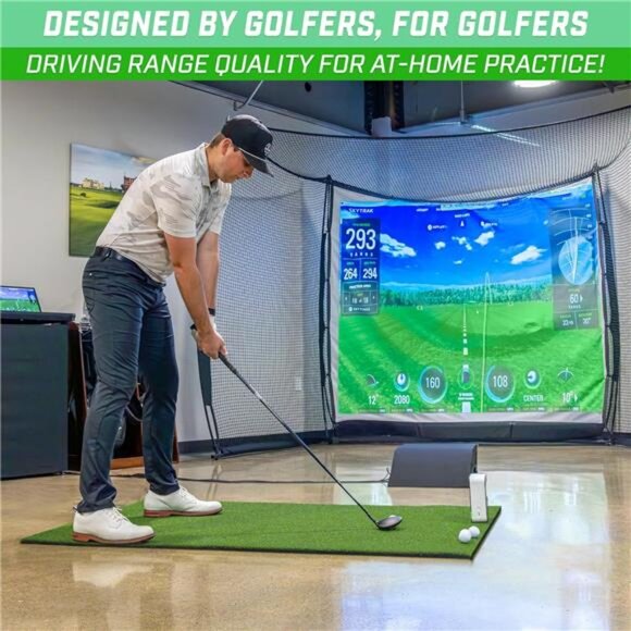 GoSports Golf Hitting Mats - Artificial Turf Training Mat for Indoor/Outdoor - Picture 4 of 7